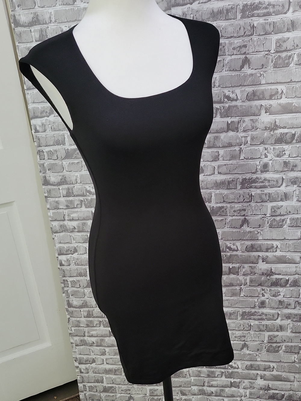 Haley & June Classic Little Black Mini Dress Size S, Bodycon, Stretchy